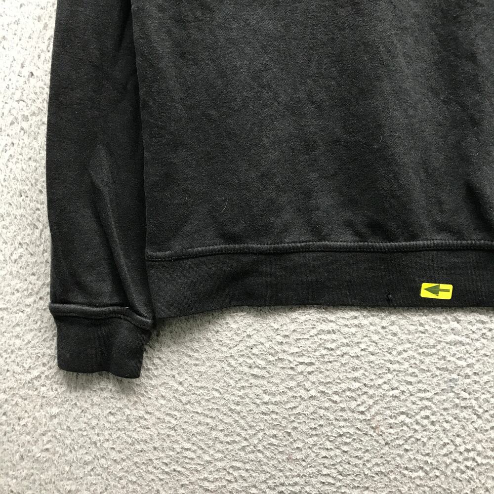 Nike 853928-010 NSW Funnel Neck Fleece Sweatshirt Hoodie Womens Small Black - Picture 7 of 7